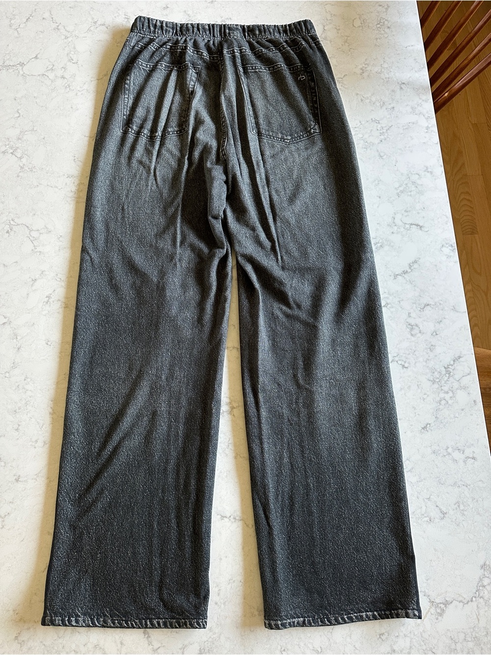 rag & bone Women's Miramar Wide-Leg Track Pant Jeans - Picture 4 of 11